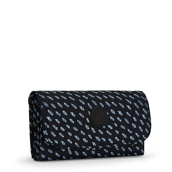 Bolsas De Mano Kipling Money Land Printed Snap Wallet Negros | MX 1284FD